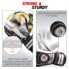 Sportout Goalkeeper Gloves with Fingersave, Breathable Soccer Goalie Gloves, 4mm Latex, for Kids, Youth and Adult view 4