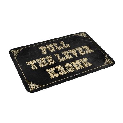 Abipuir Bar Stuff for Man Cave Pull The Lever Kronk Mat Outdoor Front Door Mat Welcome-Ish Outdoor Doormat (Size : 50X80CM)