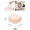 ZPROW Travel Jewelry Case, Mini Portable Jewelry Travel Boxes, Small Jewelry Organizer for Rings, Earrings, Pendants, Watches, Necklaces, Lipsticks Organizer Storage Holder Case (Pink) view 3