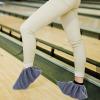 BESPORTBLE 2 Pairs Bowling Shoe Covers, Boot Covers, Shoe Covers Reusable, Non-Slip Shoe Protector Covers for Bowling Adults Purple,Grey view 2