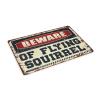 Abipuir Farmhouse Bath Rug Beware of Flying Squirrel Doormat Decor for Man Cave Man Cave Decor (Size : 65X90CM) view 2
