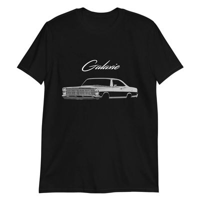 1967 Galaxie Black Antique American Classic Car T-Shirt