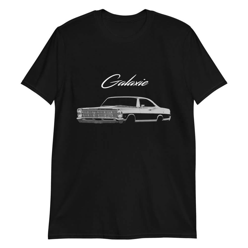 1967 Galaxie Black Antique American Classic Car T-Shirt