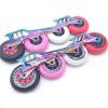 JHKJ 92A Inline Skate Wheels Replacement 72mm/76mm/80mm Speed Skate Wheels 8 Pcs with Bearings Long Lasting Formula for Skating Outside,Red,72mm view 3