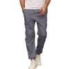 Angbater Mens Cargo Pants Outdoor Sport Jogger Sweatpants Hiking Relaxed Fit Drawstring Trousers with Pockets Grey view 2