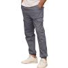Angbater Mens Cargo Pants Outdoor Sport Jogger Sweatpants Hiking Relaxed Fit Drawstring Trousers with Pockets Grey view 4