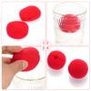 jiebor 25PCS Red Clown Nose Foam Nose Accessories for Halloween Christmas Carnival Circus Costume Decorations view 2