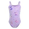 Ballet Leotard with Tutu Skirt for Girls Dance Gymnastics Camisole Bodysuit Toddlers Sparkly Butterfly Sequin Party Dress Ballerina Classic Basic Leotard Training Outfit Purple 3-4Y view 3