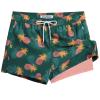 maamgic Mens Swim Trunks with Compression Liner Short Stretch Mens Bathing Suit Quick Dry Swimming Trunks Swimsuit Pinapple Green Medium view 1