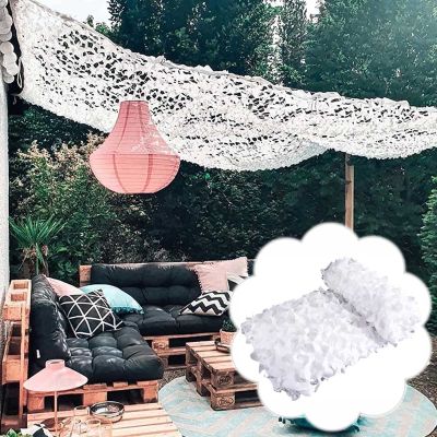 Outdoor Camouflage Netting 2m 3m 4m 5m 6m 7m 8m 9m,White Shade Net,Military Reinforced Camo Netting,Hunting,Camping,Party Decoration,Car Cover,Sunscreen Camouflage Net,White-10x10m(32.8*32.8ft)