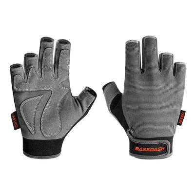 BASSDASH Astro Fishing Gloves Mens Womens Fingerless Gloves for Game Fishing Kayaking Paddling Sailing MTB