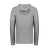 Ladies Ventura Soft Knit Hoodie Grey Heather S view 3
