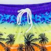 Boys Swim Trunks, Quick Dry Beach Swim Shorts Little Boys Bathing Suit Swimsuit with Mesh Lining, 3-14 Years Blue-Yellow view 4