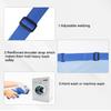 GSE Games & Sports Expert Blue 30"x40" Heavy Duty Mesh Drawstring Bag, Extra Large Sports Equipment Bag with Shoulder Strap for Soccer, Basketballs, Volleyballs, Footballs, Swimming Gear, Laundry view 3