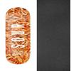 Sour Solution Skateboards Shrimp Army Skateboard Deck - 8.25" x 32" with Black Magic Skateboard Griptape Black - Bundle of 2 Items view 1