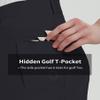 Bakery Women's Golf Hiking Shorts Quick Dry Stretch Lightweight Athletic Casual Summer Shorts with Pockets 4.5 in Size 6 Black view 4