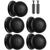 Leitee 10 Pcs Wobble Cushion Inflated Wiggle Seats 13.4'' Balance Disc with Air Pump Sensory Flexible Seat Balance Pad for Focus Sensory Training Core Stability Physical Exercise Home Office(Black) view 1