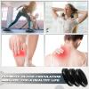 Leitee 10 Pcs Wobble Cushion Inflated Wiggle Seats 13.4'' Balance Disc with Air Pump Sensory Flexible Seat Balance Pad for Focus Sensory Training Core Stability Physical Exercise Home Office(Black) view 4