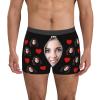 MESHELEY Custom Underwear Personalized for Men Boyfriend Husband Boxer Briefs with Photo Face Valentines Day Gifts for Him XX-Large view 2