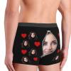 MESHELEY Custom Underwear Personalized for Men Boyfriend Husband Boxer Briefs with Photo Face Valentines Day Gifts for Him XX-Large view 3
