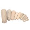 Marine Thru Hull Wood Plug Emergency Tapered Soft Plugs, 10Pcs Conical Boat Drain Prevent Plug Set, Drain Stopper Plugs Kit for Boats Yachts Marines Ships, Emergency Wooden Plug view 1