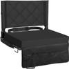 Sheenive Stadium Seats for Bleachers with Back Support, Bleacher Seats with Backs and Cushion Wide, Padded Portable Folding Comfort Stadium Chair with Shoulder Strap, Perfect for Sports Events view 1
