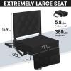 Sheenive Stadium Seats for Bleachers with Back Support, Bleacher Seats with Backs and Cushion Wide, Padded Portable Folding Comfort Stadium Chair with Shoulder Strap, Perfect for Sports Events view 2