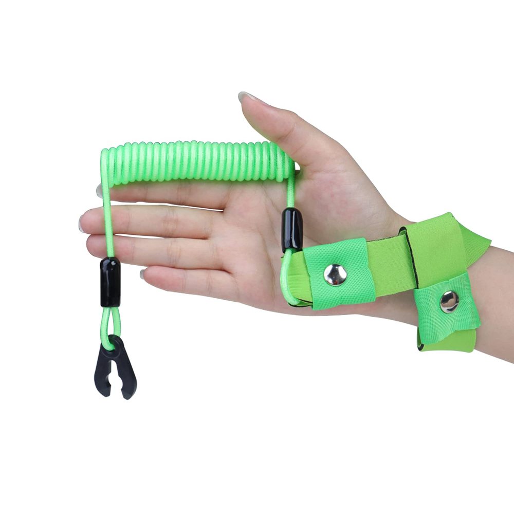 Boat Kill Switch Lanyard Suit for All Yamaha Jet Ski Waverunner, Marine Outboard Motor Engine Cut Off Stop Tether Wrist Strap, EW2-68348-00-00 Replacement (Green)