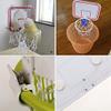 pizarra Sport Office Basketball Hoop Clip for Trash Can Basketball Game Small Basketball Board Clip for Waste Basket view 2