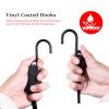 4 Pcs Kayak Rope Tie Downs Straps, 1/8" x 6Ft Adjustable Tie Down Straps Canoe Bow and Stern Tie Down Strap,Heavy Duty Tie Downs Rope Hanger Kayak Accessories view 2