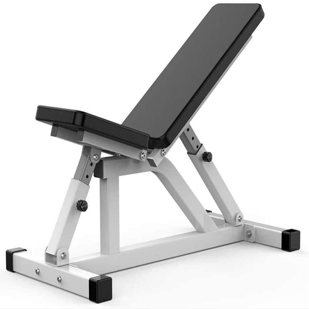 FSunKoFu Adjustable Weight Bench Home Training Gym Weight Lifting Weight Bench Household Dumbbell Stool Multifunctional Supine Board Commercial Fitness Equipment Adjustable Workout Bench