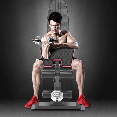 FSunKoFu Adjustable Weight Bench Home Training Gym Weight Lifting Adjustable Weight Bench Multifunctional Fitness Chair Dumbbell Stool Sit-up Board for Home Fitness Equipment Bench