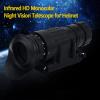 BEESOM Digital Night Vision Monocular, Night Vision Goggles, Recording Audio/Video in Darkness, Monocular Night Vision Portable Infrared Night Vision for Hunting,Camping view 3