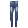 Children's Fashion Tight Zipper Pocket Jeans Button Hole Long Pants Baby Boys Girls Outfit 6 9 Months (Blue, 3-4 Years) view 1
