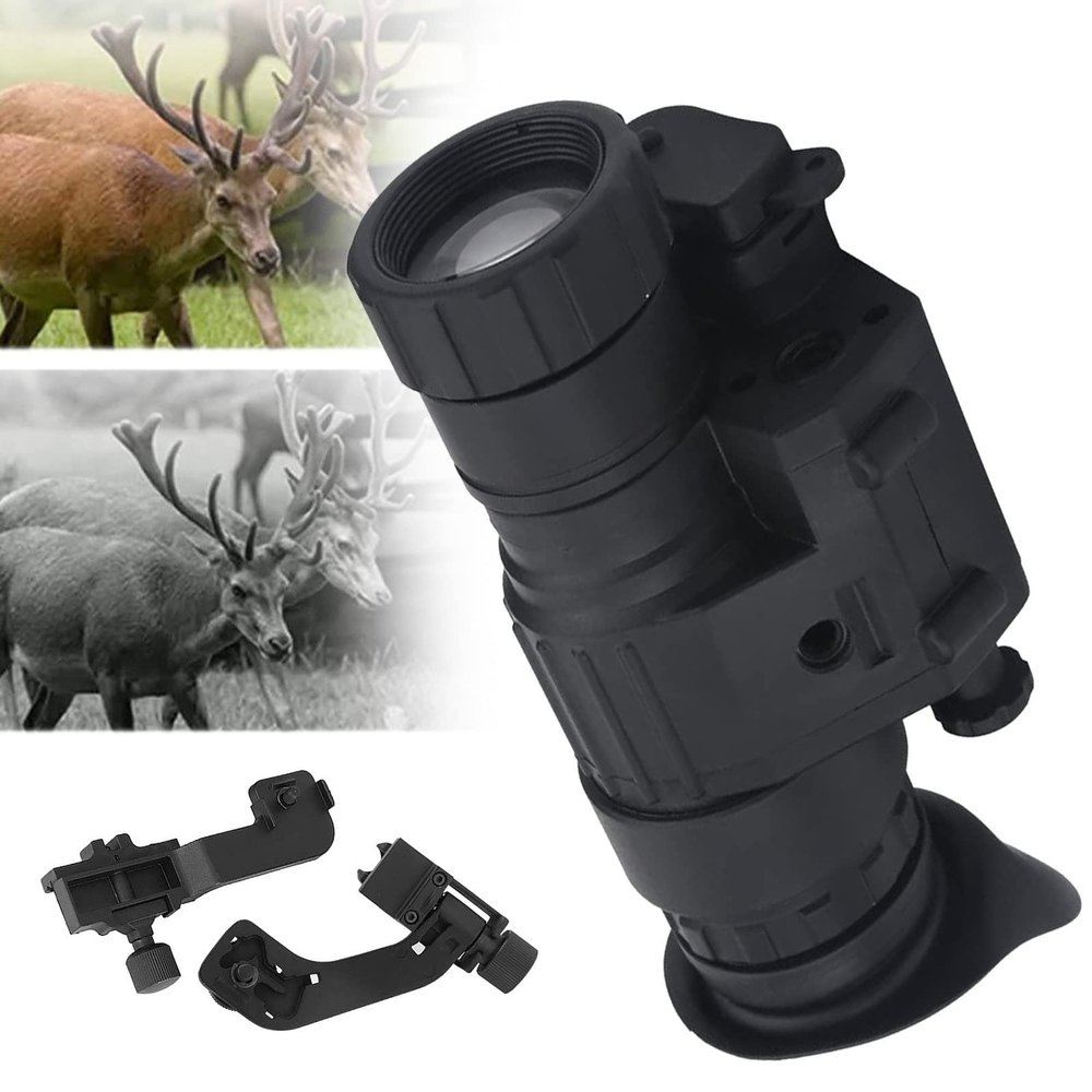 BEESOM PVS-14 Digital Night Vision Goggle IR Night Vision Monocular Waterproof, Monocular Night Vision Scope Thermal Imaging Monocular for Hunting,Camping,Travel