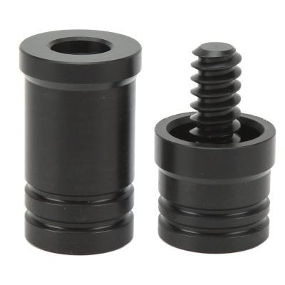 2Pcs Billiard Cue Bottom Plug, Plastic Billiard Cue Joint Protector for Most Pool Cues, Pool Cue Block Butt Connected Extension Billiard Accessories for Billiards Lovers