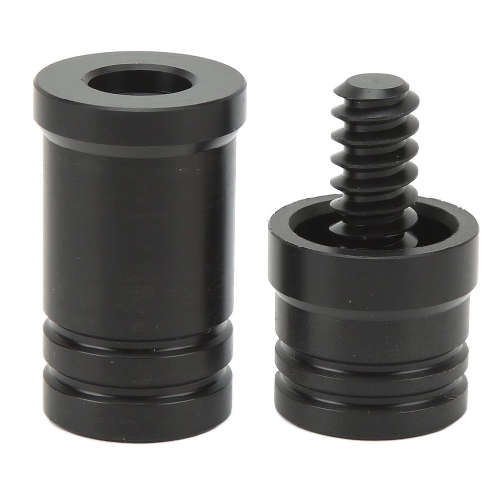 2Pcs Billiard Cue Bottom Plug, Plastic Billiard Cue Joint Protector for Most Pool Cues, Pool Cue Block Butt Connected Extension Billiard Accessories for Billiards Lovers