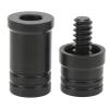 2Pcs Billiard Cue Bottom Plug, Plastic Billiard Cue Joint Protector for Most Pool Cues, Pool Cue Block Butt Connected Extension Billiard Accessories for Billiards Lovers view 1