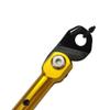 London Craftwork Lightweight Carbon Kickstand for P and T line Brompton Gold view 2