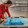 Coleman Flatlands 30/40/50F Sleeping Bag, Made from 100% Recycled Material, Big & Tall Options, Cool-Weather Sleeping Bag for Camping, Sleepovers, Guests & More view 4