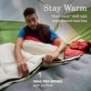 Coleman Flatlands 30/40/50F Sleeping Bag, Made from 100% Recycled Material, Big & Tall Options, Cool-Weather Sleeping Bag for Camping, Sleepovers, Guests & More view 4