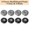 TORPSPORTS Shuffleboard Pucks,(Dia.53mm 2-1/8'') Mini Shuffleboard Pucks Set, Shuffleboard Pucks Equipment for Family Fun Home Game view 4