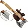 Hand Forged Viking Axe  Carbon Steel Blade, Handmade Bearded Axe with ASH Wood Handle Hatchet Axe for Camping & Hunting, Valhalla Axes, Historical Medieval Axe for Gift, Collectible (Axe's-2) view 3