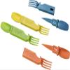 4 In 1 Eating Tool Fork Spoon Knife Bottle Opener Camping Lunch Box Kid BPA FREE (Light Gray) view 1