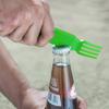 4 In 1 Eating Tool Fork Spoon Knife Bottle Opener Camping Lunch Box Kid BPA FREE (Light Gray) view 2