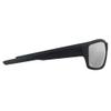 TOROE Eyewear FIELD Wrap Around Sport Sunglasses With Polycarbonate Polarized Lenses, Lightweight TR90 Frame (Matte Black | Black Emblem, Silver (C3)) view 4