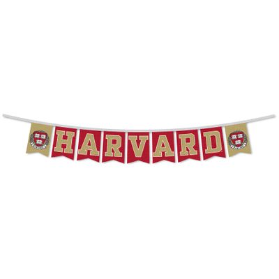 Harvard Crimson Banner String Pennant Flags