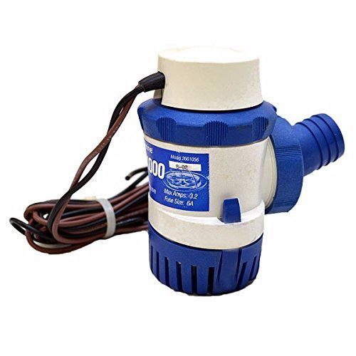 West Marine Boat Bilge Pump 2661056 | Gyro 1000 GPH