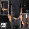 Maxx Carry Universal OWB Thumb Break Gun Belt Holster & IWB CCW for Fits G 43, 43X 9mm | Sig P365XL | Taurus GFX4, PT 709 Slim| Kimber Solo 9mm| Hellcat SOGY, CPX-2| Kahr PM9. Ambi. with Mag Pouch view 4