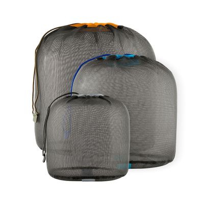 Sea to Summit Ultralight Mesh Stuff Sack 3-Piece Set, 5 Liter, 8 Liter, and 13 Liter